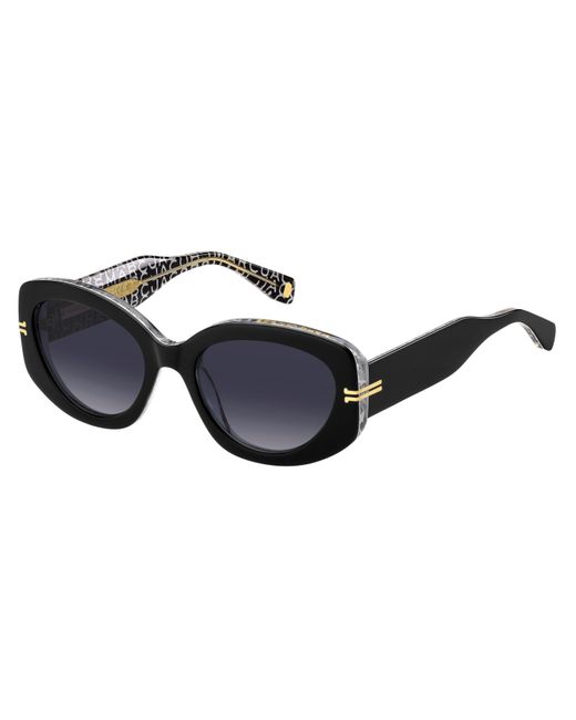 Marc Jacobs Black Round Sunglasses