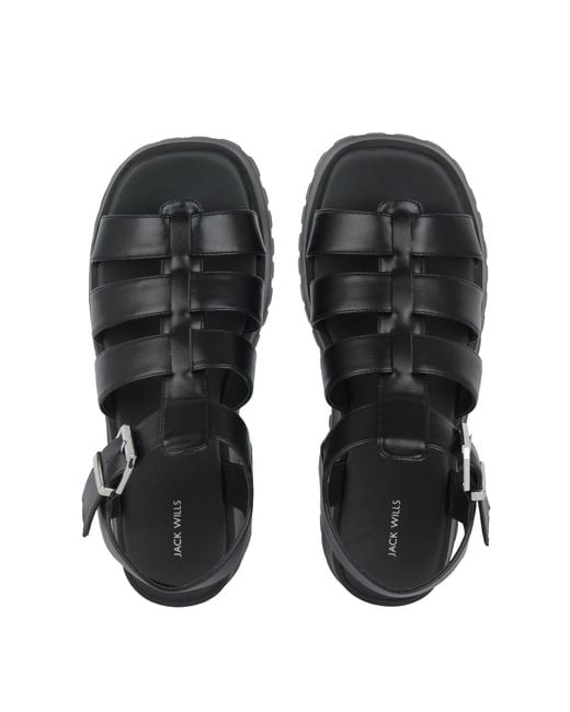 Jack Wills Blue Gladiator Sandals