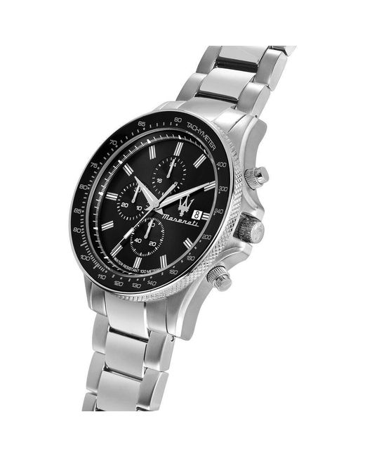 Maserati Metallic Quartz Analogue Watch for men