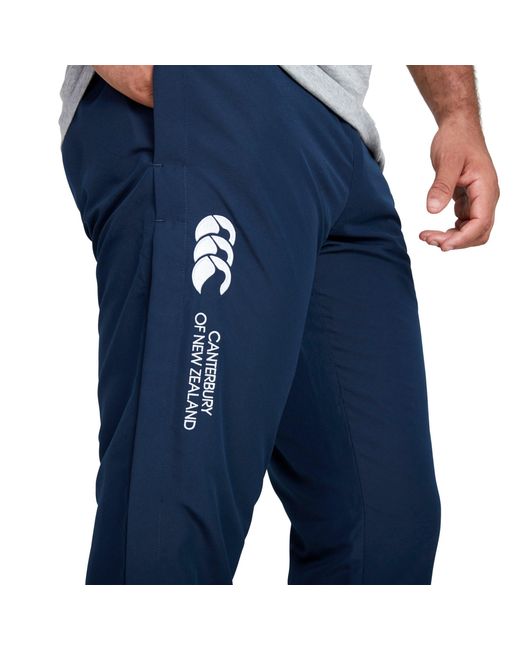 Canterbury Blue Stadium Closed Hem Pants for men