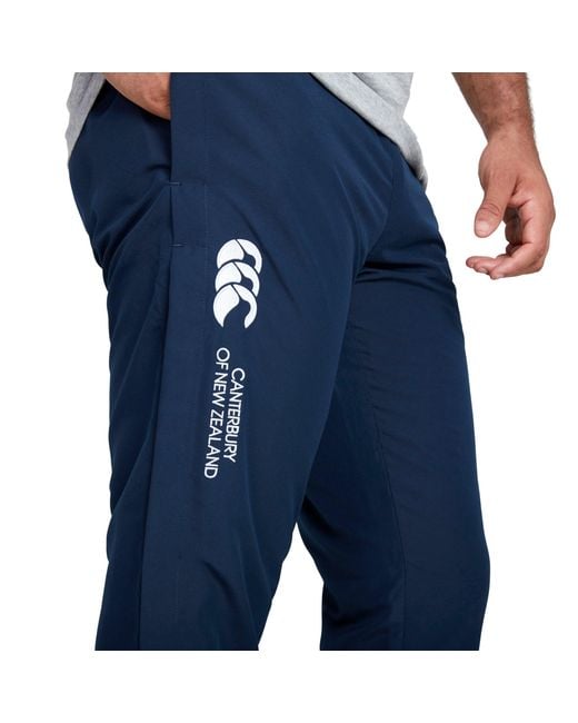 Canterbury Blue Stadium Closed Hem Pants for men