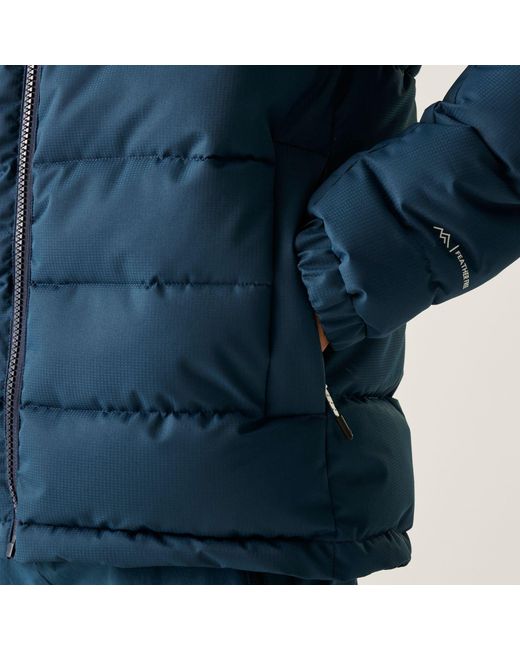 Regatta Blue Aldthorn Water-Resistant Quilted Jacket for men