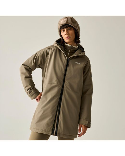 Regatta Green Mabrie Waterproof Jacket