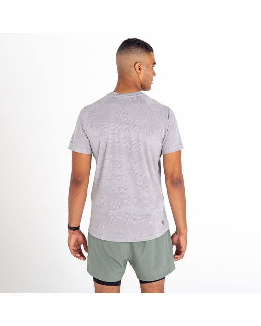 Dare 2b Gray Short-Sleeve Polo Shirt for men