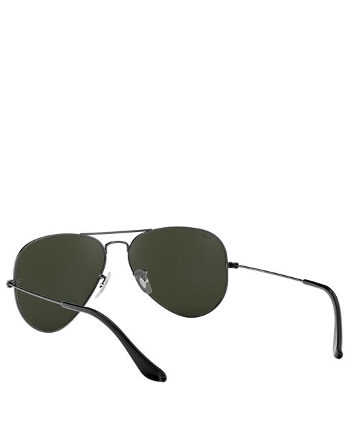 Ray-Ban Green Large Aviator Sunglasses