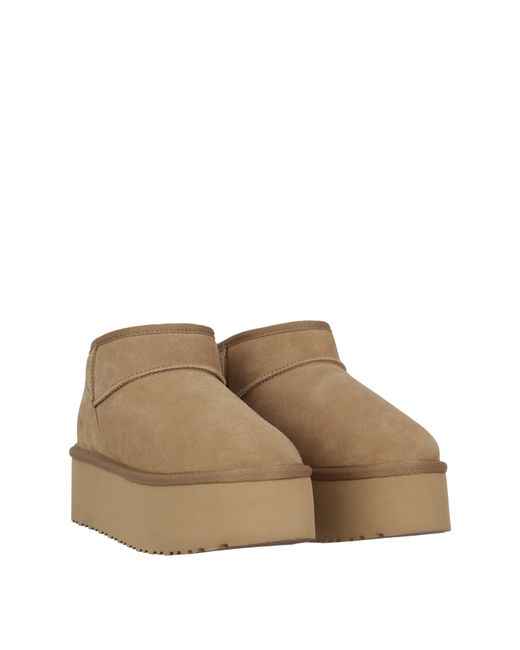 Jack Wills Natural Platform Snug Boots