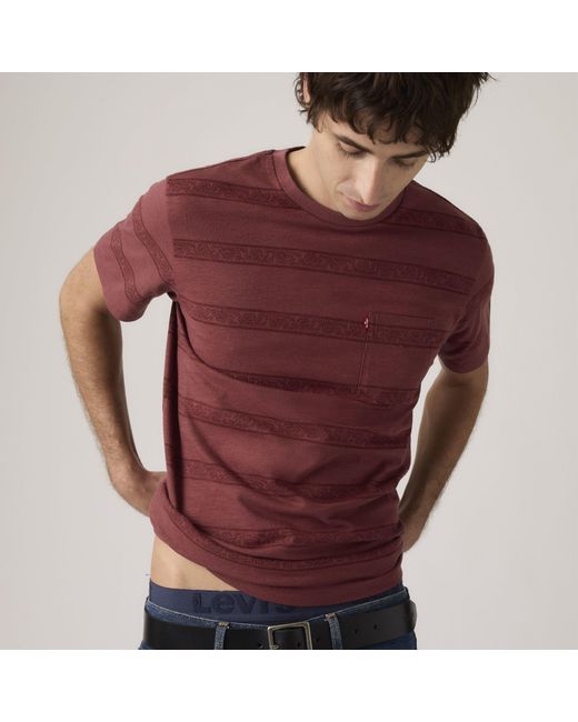 Levi's Red Classic Pockt for men