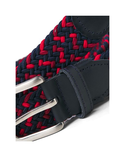 Jack & Jones Blue Jj Woven Fabric Belt for men