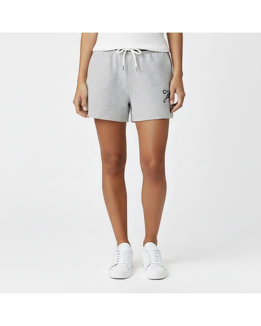 Jack Wills Blue Jw Sport Stripe Fleece Jogger Shorts