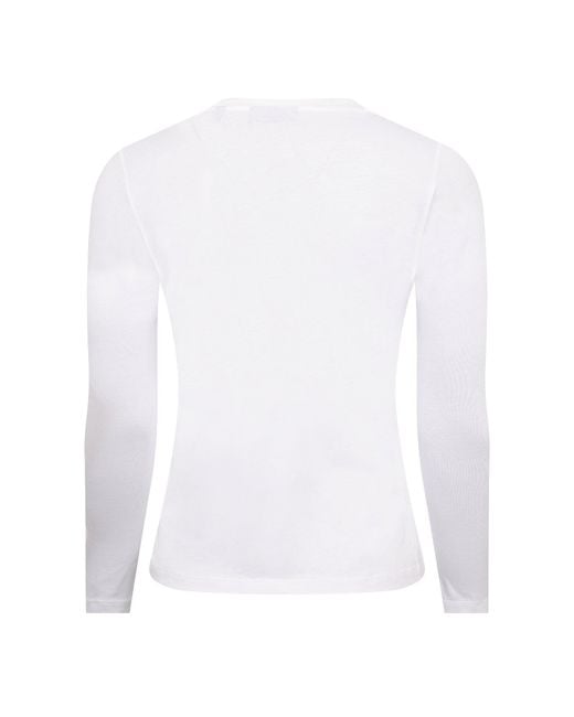 Belstaff White Mariola Long Sleeve T-Shirt
