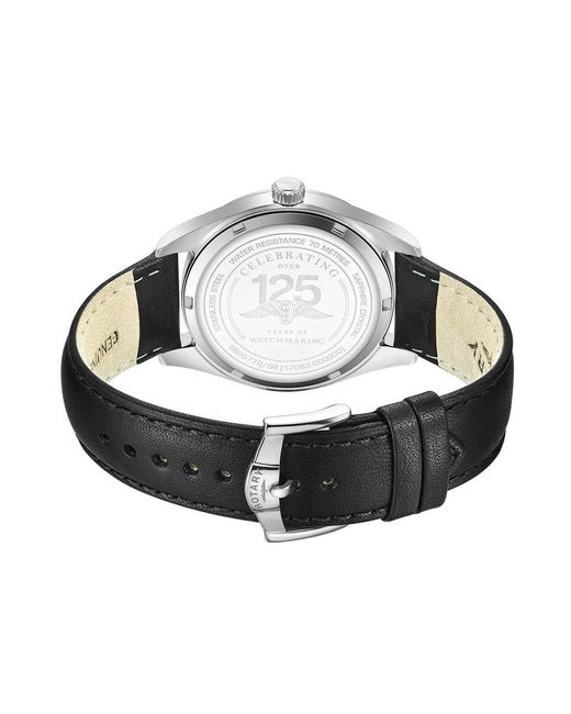 Rotary Metallic Precision Quartz Analogue Watch for men