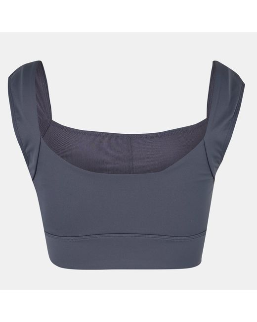 Usa Pro Blue Ruched Ls Bra