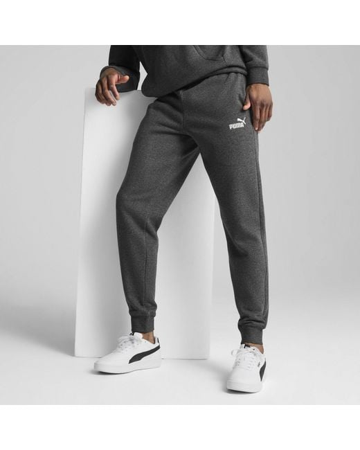 PUMA Gray No 1 Logo Jogging Pants for men