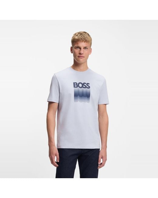 Boss White Hugo Te Insignia 10276567 01 for men