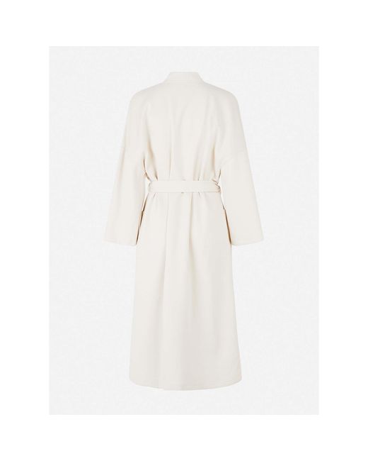CCDK White Kimono Dressing Gown