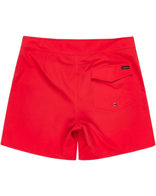 Quiksilver Red Quik Kaimana Swim Shorts for men