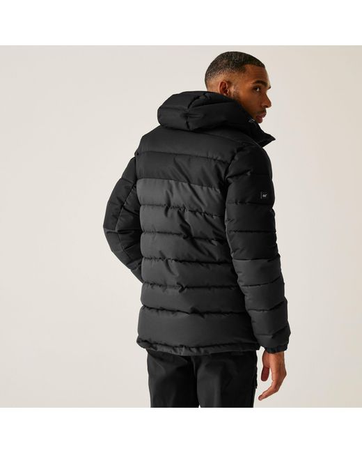 Regatta Black Aldthorn Water-Resistant Quilted Jacket for men