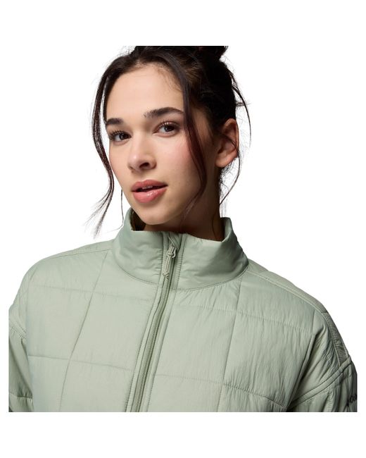 Columbia Green Quilted Jacket