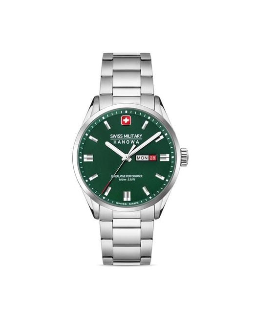 Swiss Military Green Swissm 3hss C Brclt Sn99 for men