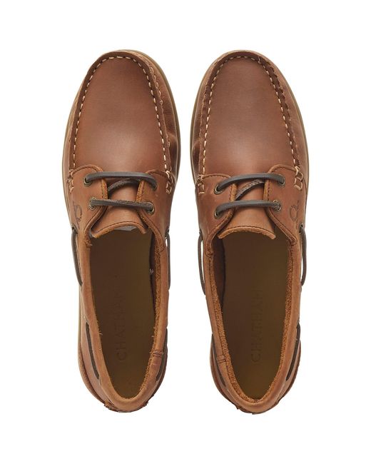 Chatham Brown Boat Shoes