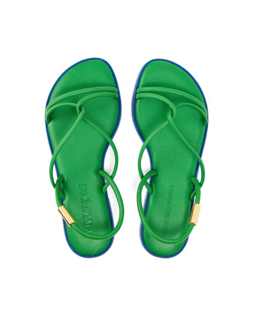 Havaianas Green Una Sandal Flip Flops
