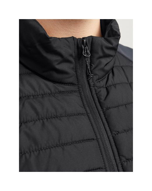 Jack & Jones Blue Lightweight Quilted Puffer Jacket for men