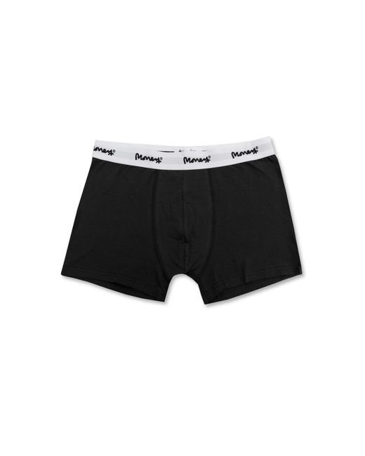 Money Gray Classic Repeat 3Pk Trunks for men