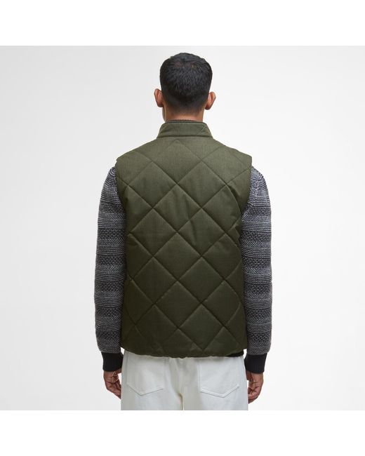 Barbour Green City Harrington Gilet for men