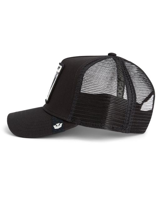Goorin Bros Black Animal Farm Trucker Cap for men