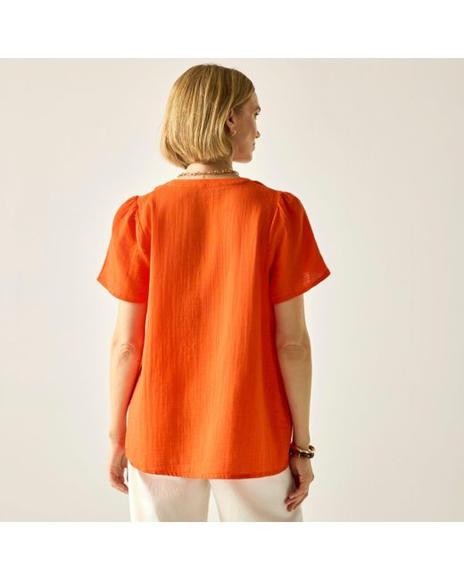 Regatta Orange Selen Lightweight Shirt