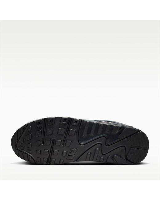 Nike Gray Air Max 90 Shoes for men