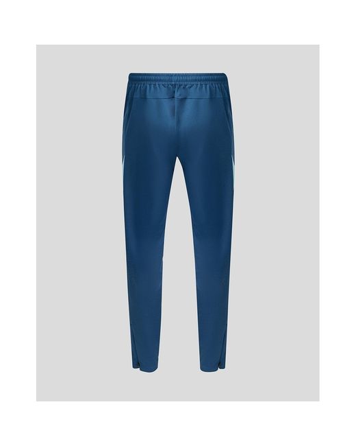 Castore Blue Closed Hem Fleece Jogging Bottoms for men