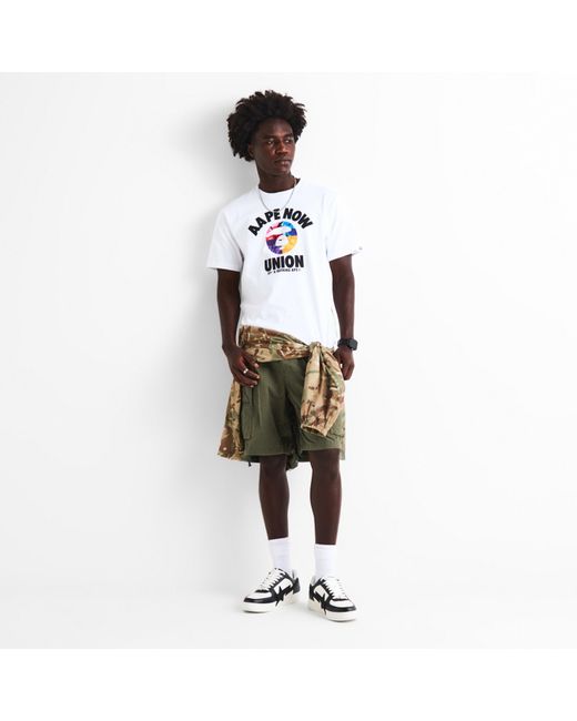 Aape Green Now Cargo Short Sn63 for men