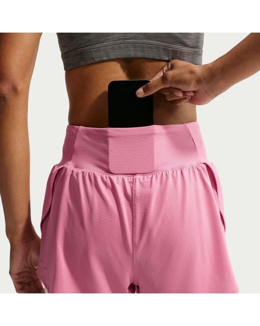 Nike Pink Performance Running Shorts