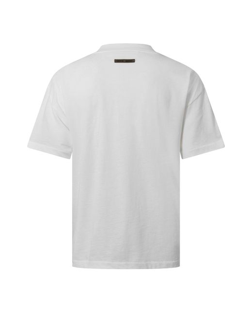 Fear Of God White Oversized T-Shirt for men