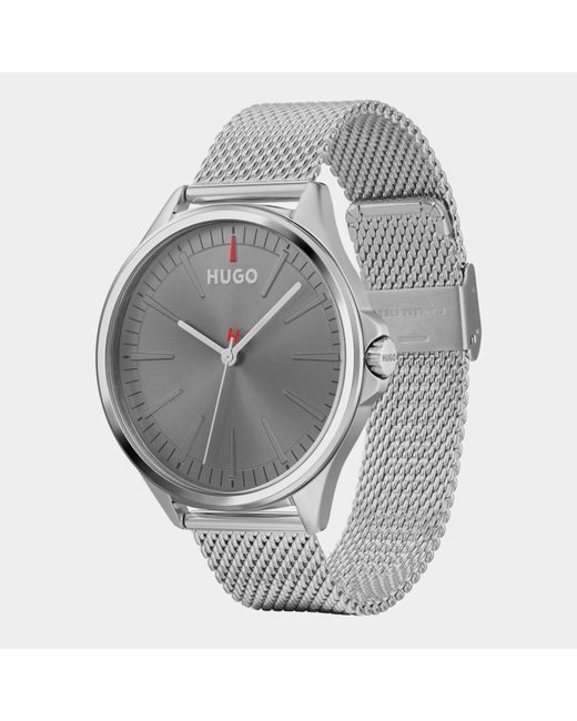 HUGO Metallic Smash Watch for men