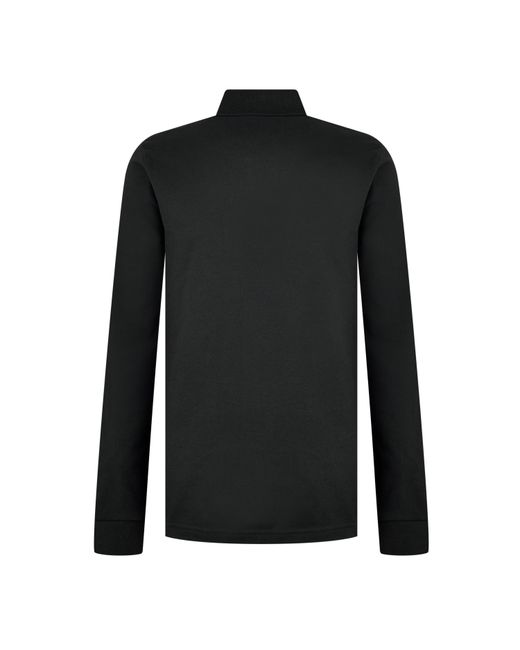Boss Black Passerby Premium Cotton Long Sleeve Polo Shirt With Logo Detail for men