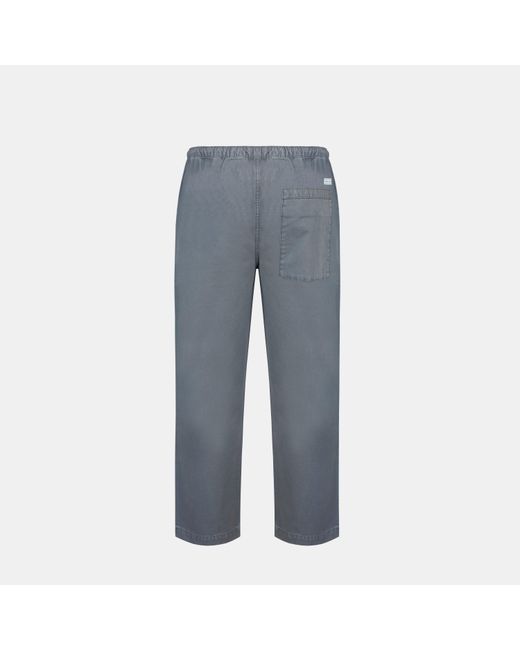 Jack Wills Blue Canvas Wide Leg Trousers for men