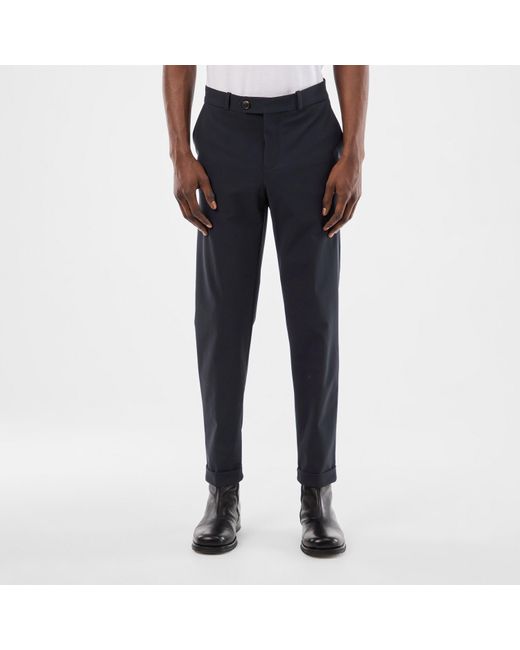 Roberto Ricci Designs Blue Surflex Technical Stretch Modern Tailored Fit Chinos for men