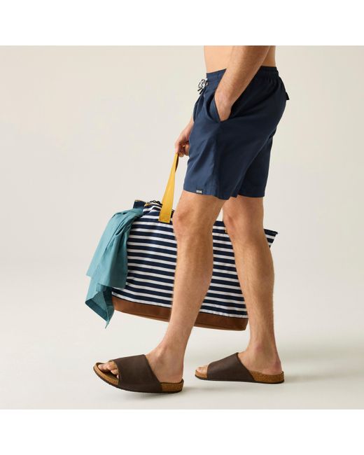 Regatta Blue Mackleyna Quick-Drying Swim Shorts for men