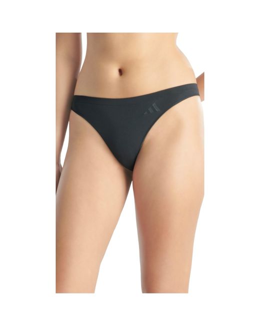 Adidas Black Low Rise Thong 3Pk
