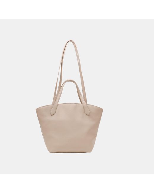 Firetrap Natural Eyelet Faux Leather Magnetic Tote Bag