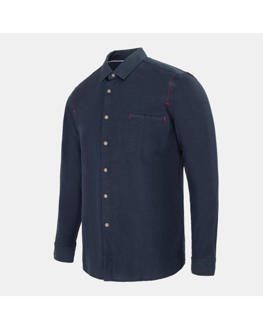 Firetrap Blue Plain Shirt for men