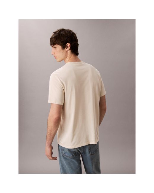 Calvin Klein Natural Monogram T-Shirt for men