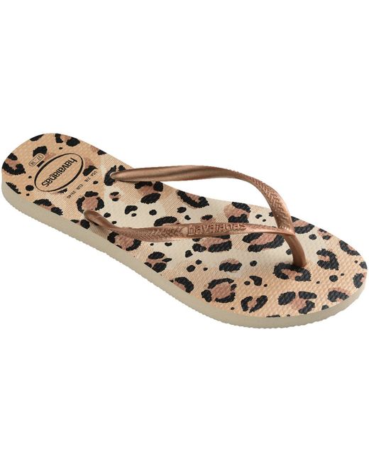 Havaianas Natural Slim Flip Flops