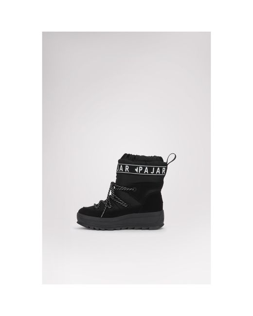 Pajar Black Ankle Wellies