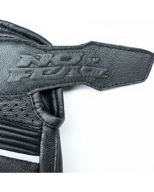 No Fear Black Leather Motorcycle Glove for men