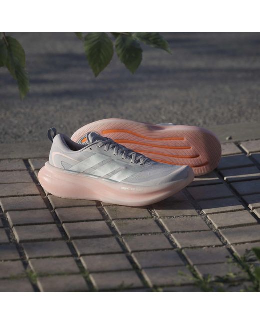 Adidas Pink Supernova Glide Running Shoes