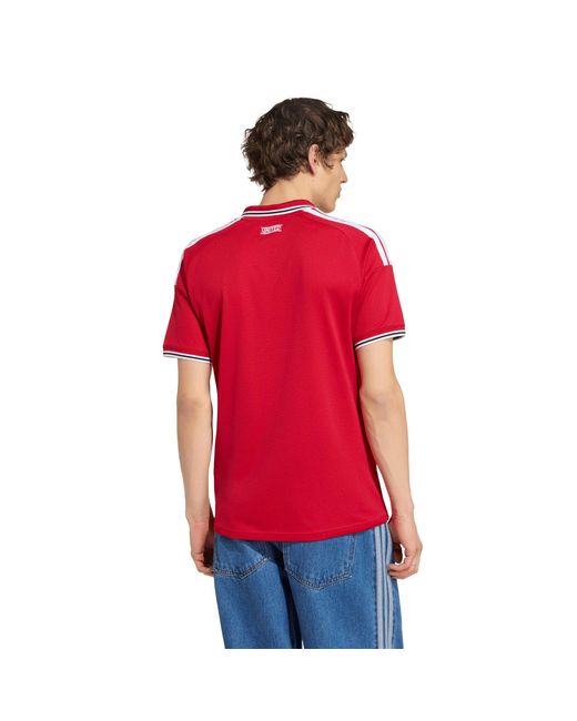 Adidas Red Manchester United Home Shirt 2026/27 for men