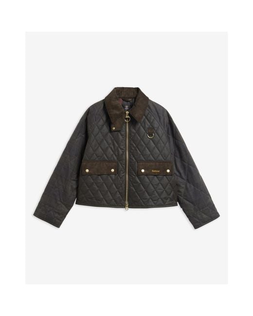 Barbour Black B.Li Qlt Spey Wax Ld64